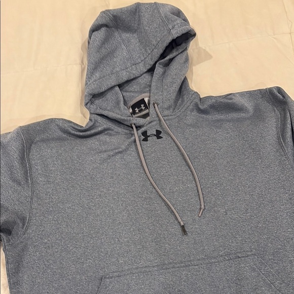 Under Armour Gray Classic Hoodie Sweatshirt - Picture 8 of 8